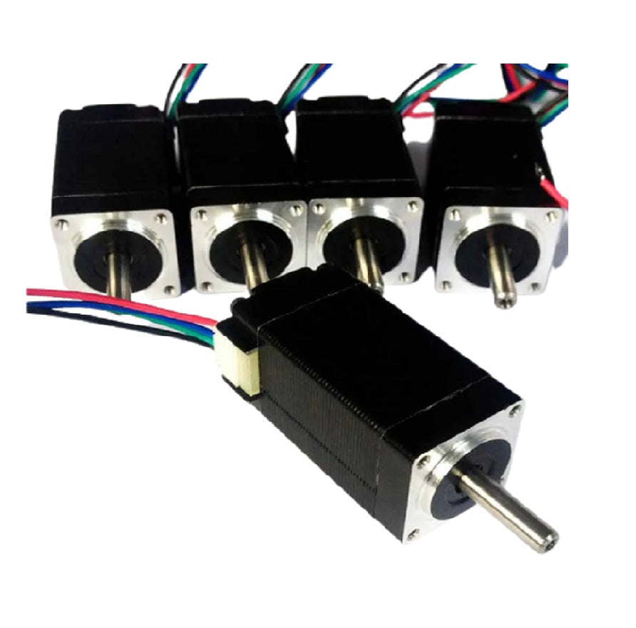 28HS51-0674 NEMA14 1.2Kg-cm Stepper Motor Round-Type Shaft