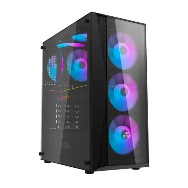 Ant Esports 220 Air ARGB (ATX) Black Mid Tower Cabinet