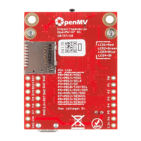OpenMV_Cam_H7_?Çô_A_Machine_Vision_Camera_Module - The Tech Depot