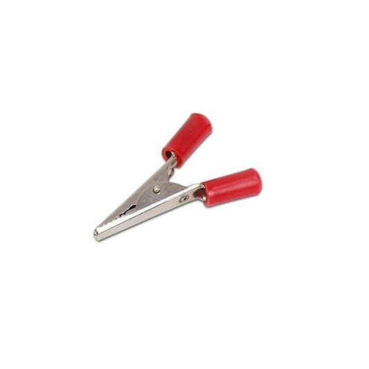 Crocodile Alligator Clip 50 mm- Red - The Tech Depot