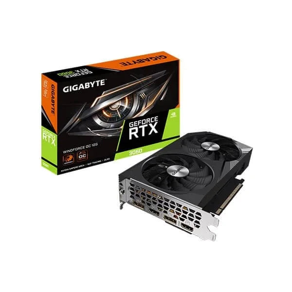 Gigabyte GeForce RTX 3060 Windforce OC 12GB GDDR6 Graphics Card