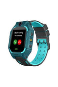SPIKY Unisex Spiky Blue Dial Silicone Smartwatch with SOS Camera