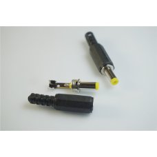 DC Power Plug / Jack wire cable solder Connector Adapter barrel length 11.20 mm - 4.8 mm x 1.7 mm - The Tech Depot