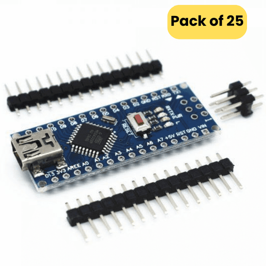 Arduino Nano R3 compatible Board (Pack of 25) - The Tech Depot