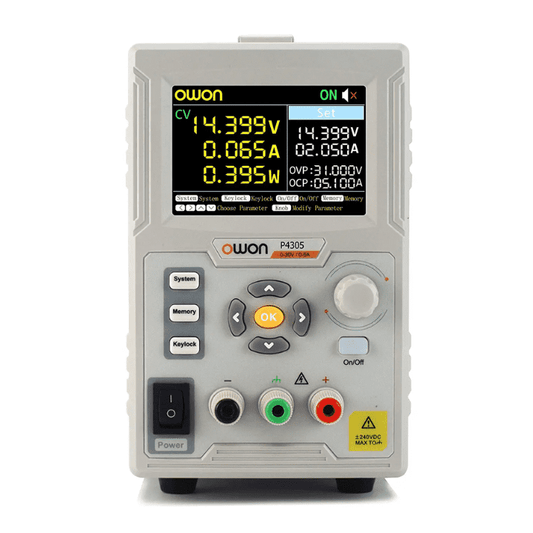 Owon P4305 30V 5A Programmable DC Power Supply