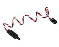 SafeConnect Twisted 45CM 22AWG Servo Lead Extention (Futaba) Cable with Hook – 1PCS