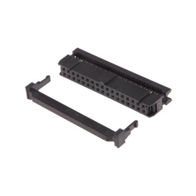 FRC IDC Box Female Header Straight 17x2,34 Pins