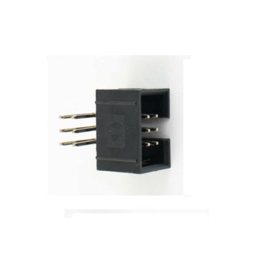 FRC IDC Box Male Header Right-Angle 3x2 6Pins