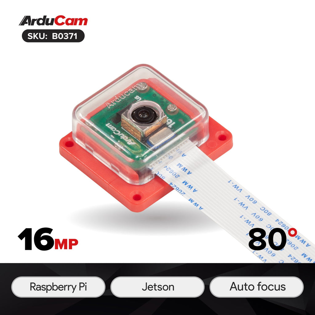Arducam IMX519 Autofocus Camera Module for Raspberry Pi and Jetson Nano
