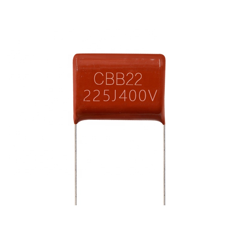2.2uF 400V DIP Polyester Film Capacitor (Pack of 5)
