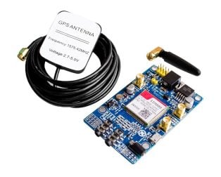 SIM808 Module GSM GPRS GPS Development Board with GPS Antenna for Support 2G 3G 4G SIM Card