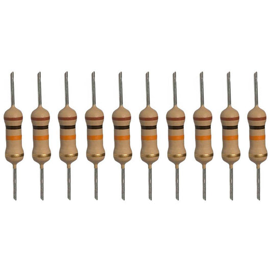 1M Ohm Resistor - (Pack of 10)