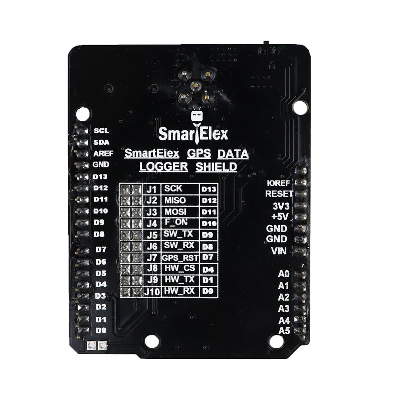SmartElex GPS Data Logger  Shield for Arduino