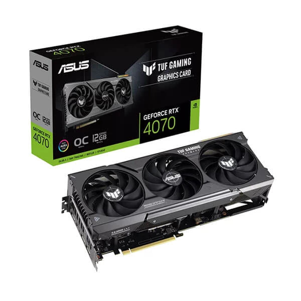 ASUS GeForce RTX 4070 TUF Gaming OC 12GB GDDR6X Graphics Card