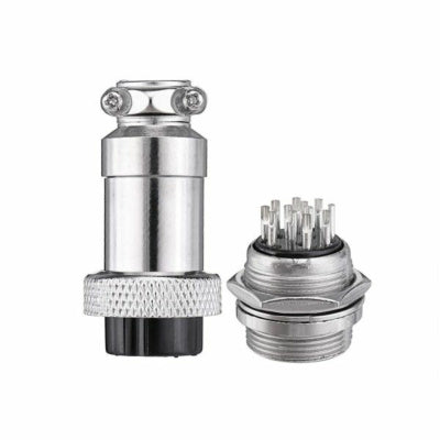 13 Pin GX20 Male Female Panel Mount Aviation Connector Plug