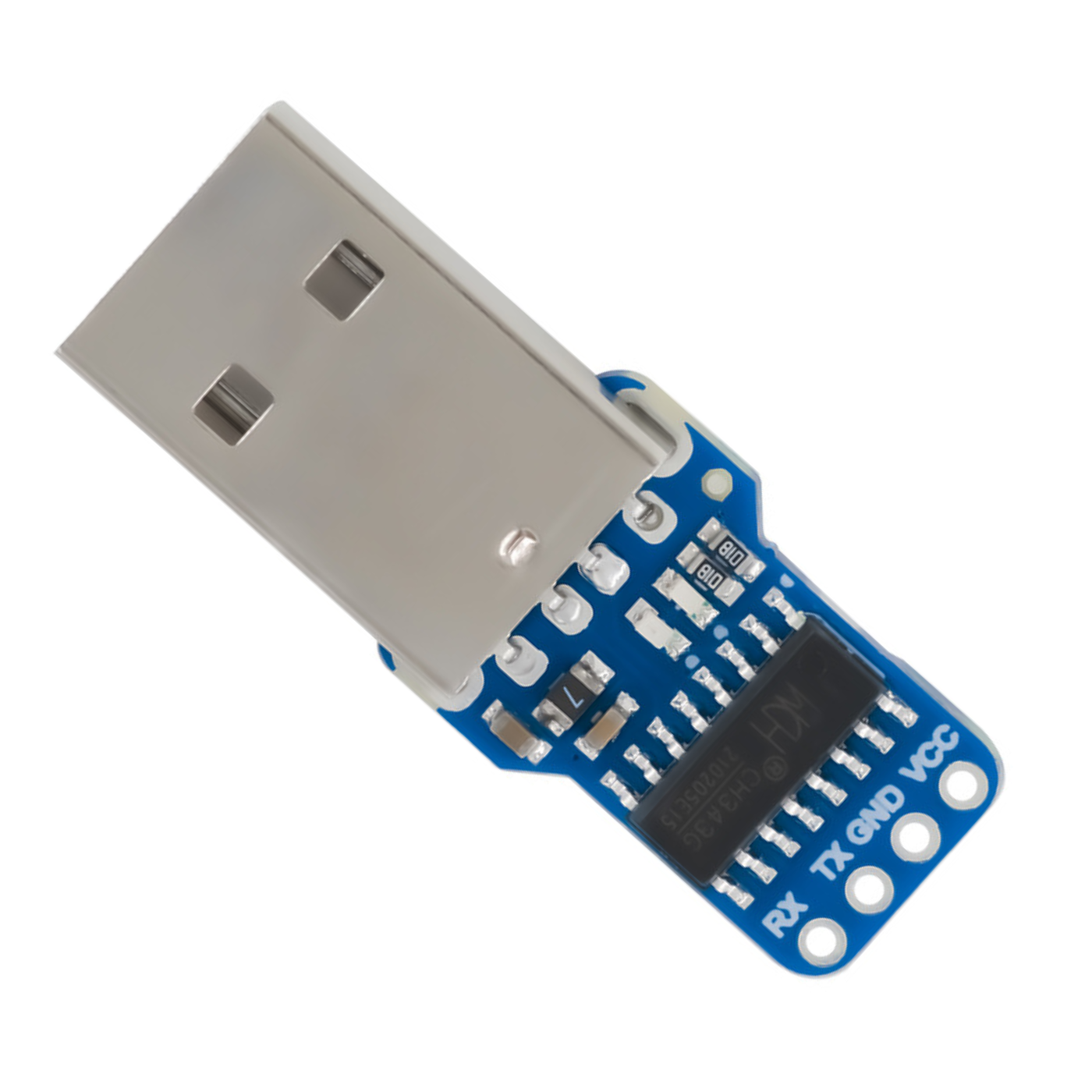 7Semi CH343 USB-A to UART Serial Converter Module
