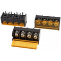 HB9500-9.5-4P 9.5mm Pitch 4-Pin Barrier Terminal Connector with Flap Cover Lid 300V 25A