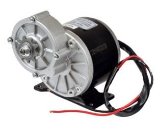 6 Inch 250W 24V Brushless Hub Motor with Tyre for E-bike