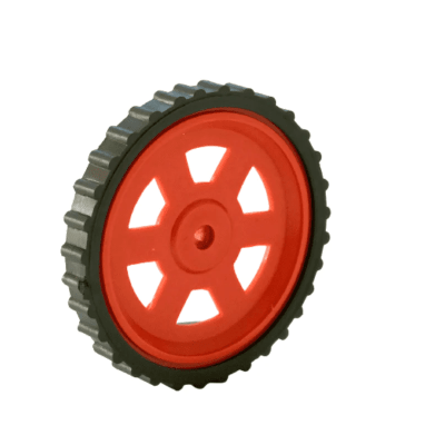 Robot Car Wheel for BO Motors (70mm-Diameter 12mm-Width)