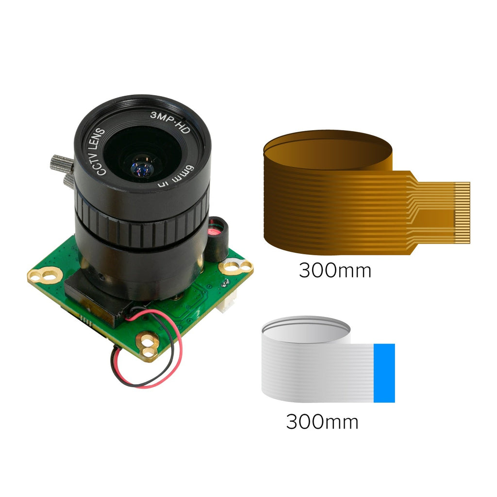 Arducam B0270 12MP IMX477 IR-Cut Filter Auto Switch Camera for Raspberry Pi