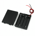 4 x 1.5V AA battery holder with cover and On/Off Switch