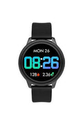 TIMEX Unisex 45 mm Calling Watch Black Dial Silicone Digital Smart Watch - TWTXW200T - The Tech Depot