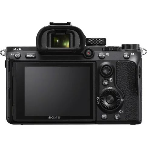 Sony Alpha a7 III Mirrorless 4K Video Camera (Body Only) Black