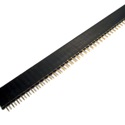 2.54 Pitch Female Berg Strip 40×1