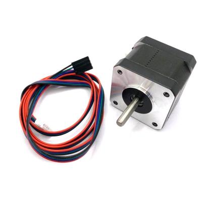 17HS4401S Stepper Motor Black Color Hybrid 4.2KGCM 1.5A with 1M Long Cable