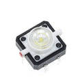 Tactile Push Button Switch Momentary with White LED