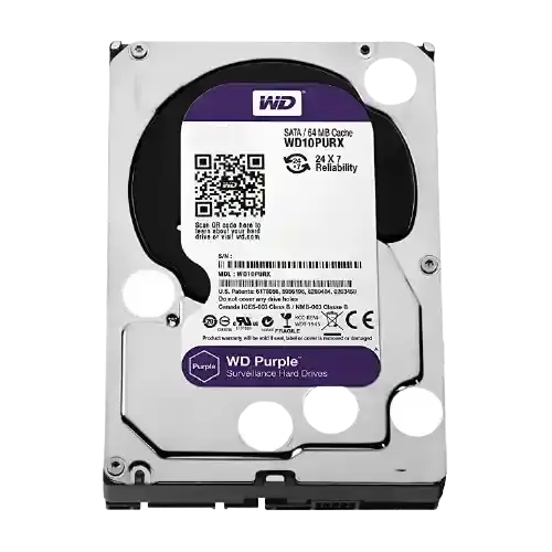 WD 1TB / 2TB / 4TB / 6TB Purple Surveillance Desktop Internal Hard Drive