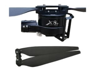 Hobbywing XRotor X8 Motor and X8 3090 or 3011 Folding Propeller Combo Kit – CW