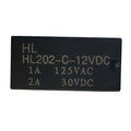 12V 1A DPDT Relay PCB Mount - The Tech Depot