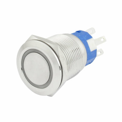 22mm ProMax PPS22006RGBRM Metal Push Button Switch Waterproof Momentary Red Green Blue
