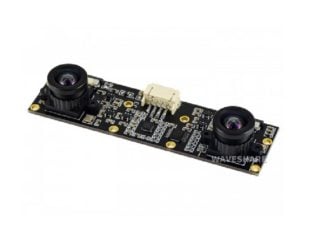 Waveshare IMX219-83 Stereo Camera, 8MP Binocular Camera Module, Depth Vision