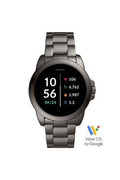 FOSSIL Mens 44 mm Gen 5E Full Color Display Dial Stainless Steel Digital Watch - FTW4049I