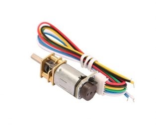 N20 3V 35RPM Micro Metal Gear Motor With Encoder