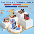 ACEBOTT QE202 ESP32 Advanced Electronic Sensor Project Learning Kit
