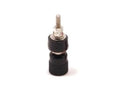 Black S4828 Brass Banana Jack Socket M4 24A 30-60V