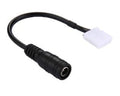 DC Connector to 2pin 10mm Free Welding Connector 5.5 * 2.1mm Jack Cable Wires Adapters for Single Color LED Strip – 5pcs