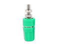 Green M4*36 Pure Copper Terminal 4mm Banana Jack Socket 20A