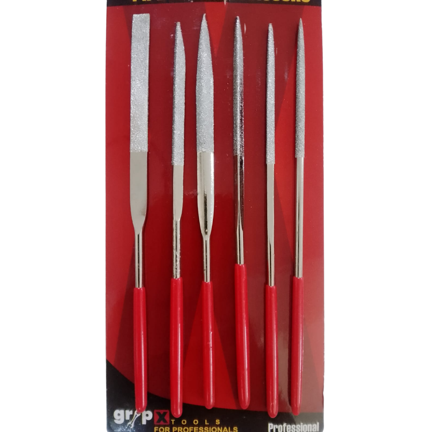 Gripx Mini File Set 6 Piece