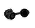 LP-12 Female 7 Pin Soldering Type Power Socket with Plastic Shell IP67 100V 3A