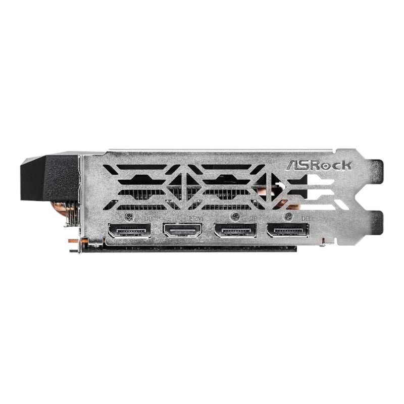 ASRock Radeon RX 7600 Challenger OC 8GB GDDR6 Graphics Card - backplate