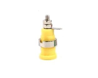 Type B Yellow 4mm Banana Plug Jack Socket 1KV /MAX 32A