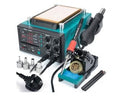 YIHUA 853AAA-I basic version 3 in 1 digital SMD soldering desoldering hot air gun preheat BGA rework soldering station - The Engineer Store