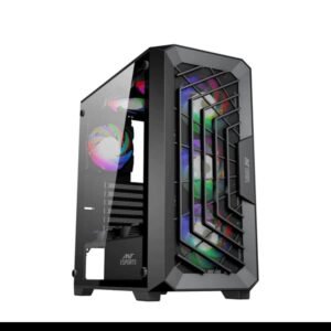 Ant Esports SX5 A-RGB (ATX) Black Mid Tower Cabinet