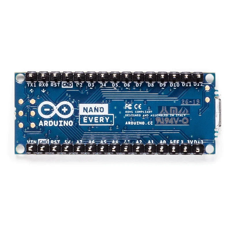 Arduino Nano Every without Headers