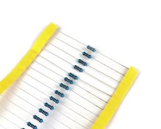 2.2K Ohm 1/8W Through Hole Resistor (Pack of 5000)