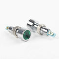 Indicator LED 8mm Waterproof Green Light Panel Mount - The Tech Depot